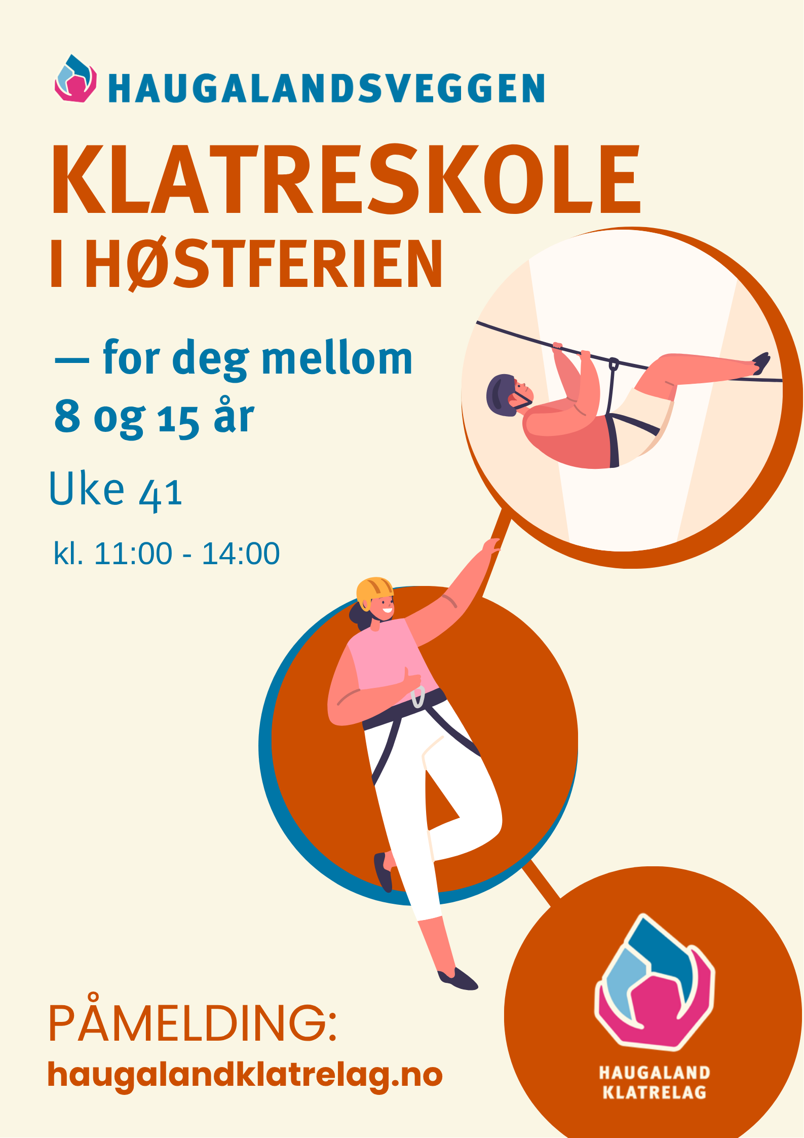 Klatreskole i Høstferien - Uke 41
