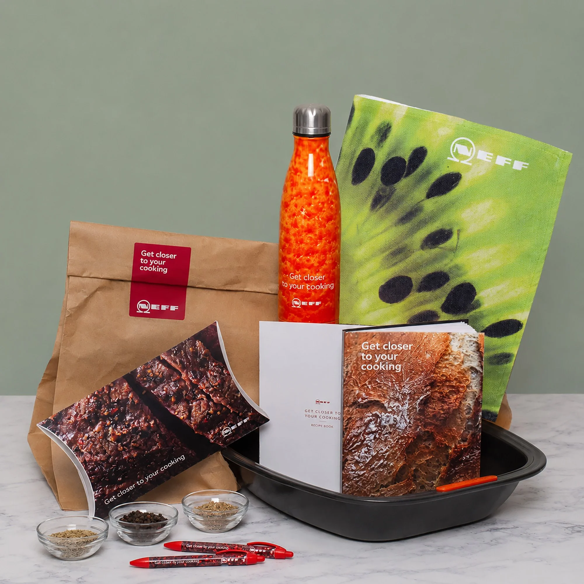 Promotional Branded Gift Packs for Neff Including Cookware, Spices and Branded Merchandise