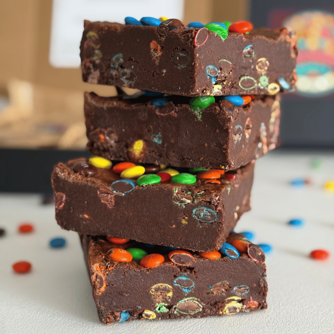 Mad Mama Bakes M&M Mania Brownie