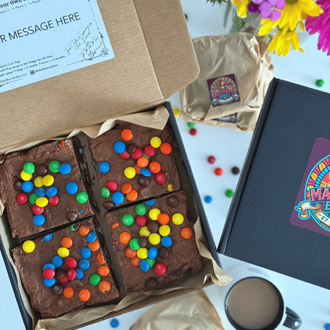M&M Mania Brownie – Best Brownie for Candy Lovers — Mad Mama Bakes