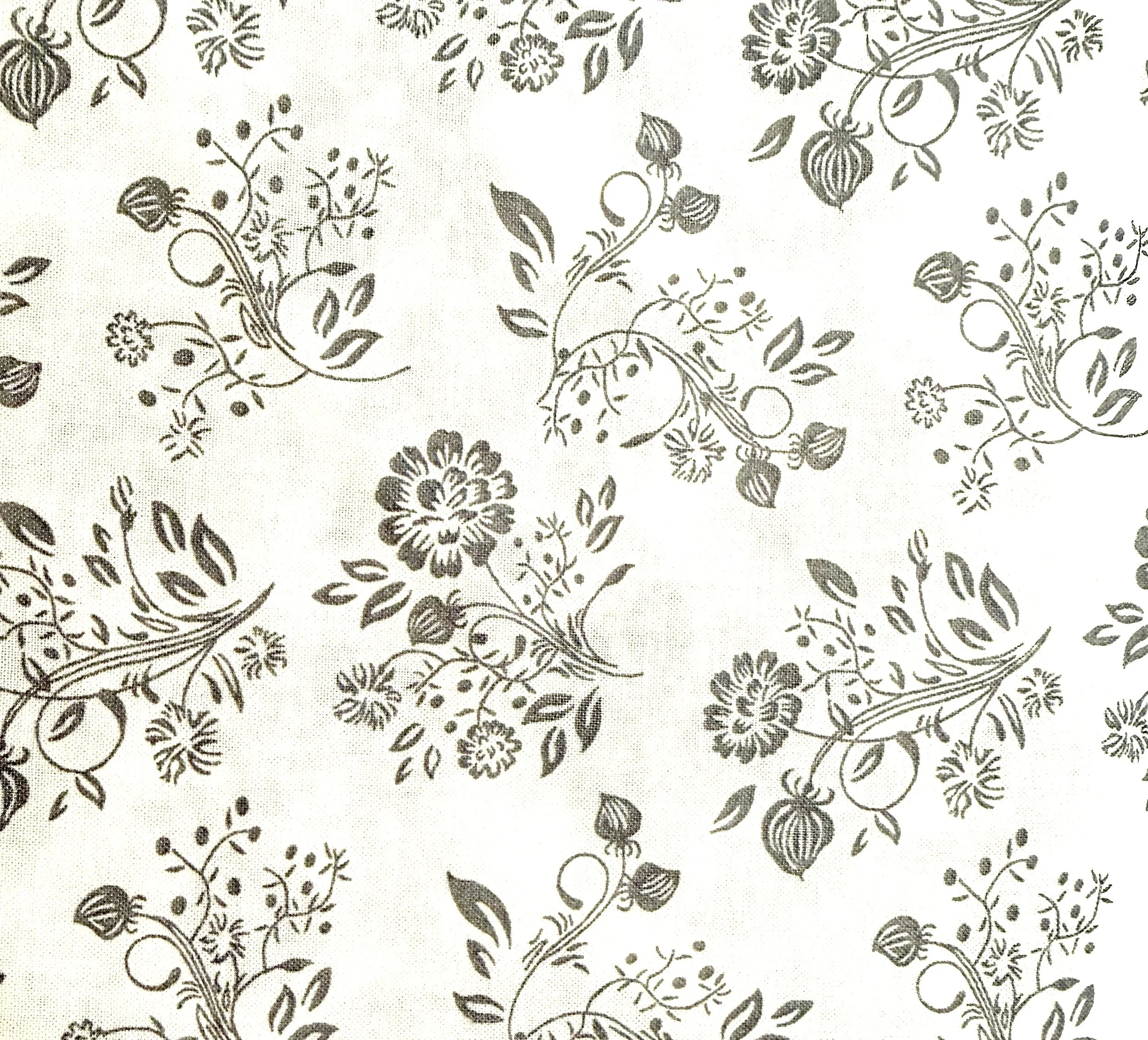 Remember When Large Gray Floral