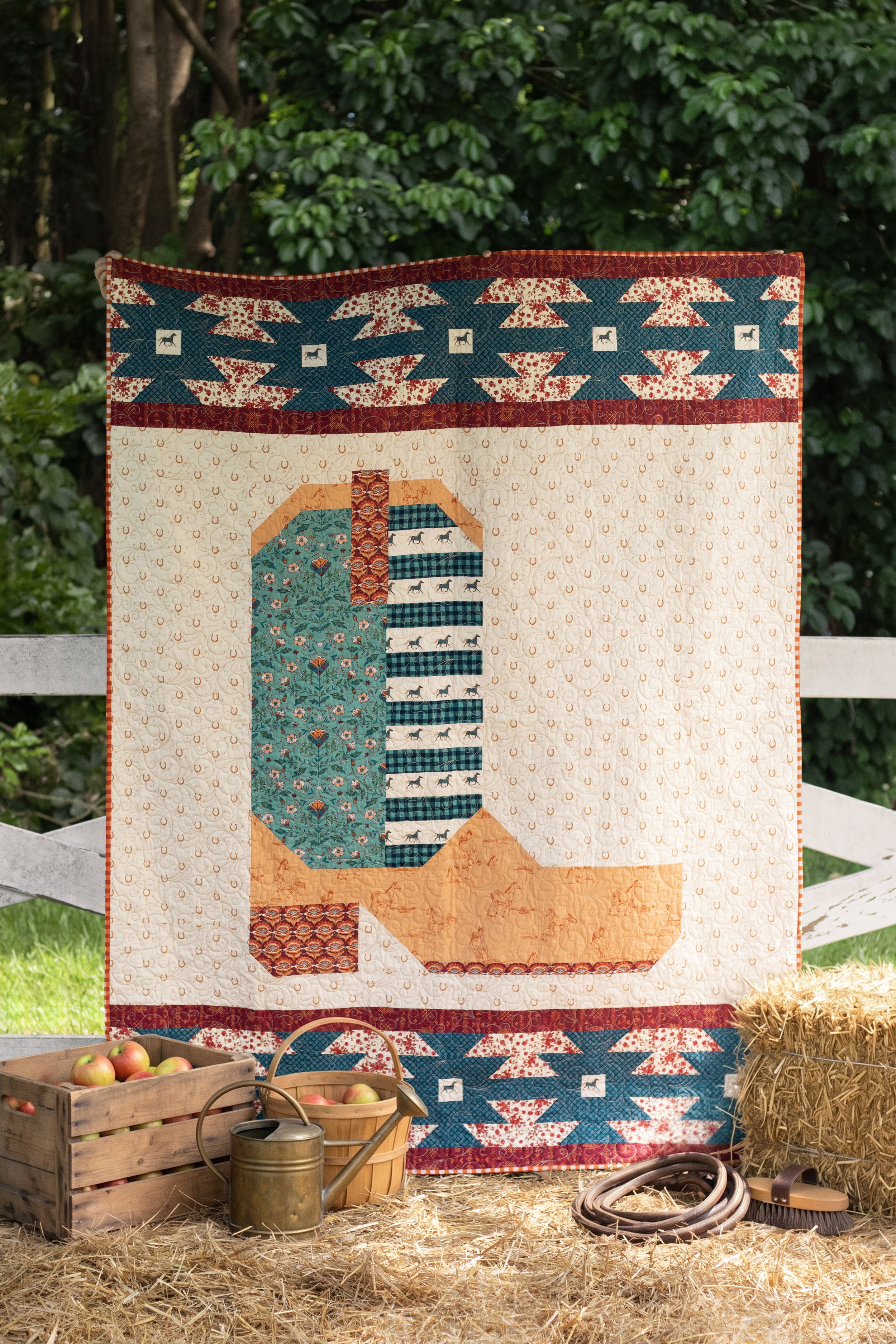 Heartland Boot Printed Quilt Pattern