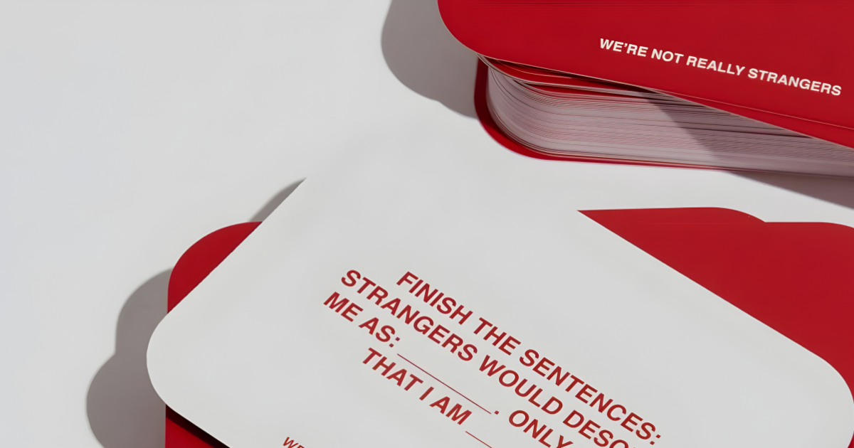 Fifteenish podcast - Koreen Odiney, founder of We're Not Really Strangers episode cover art