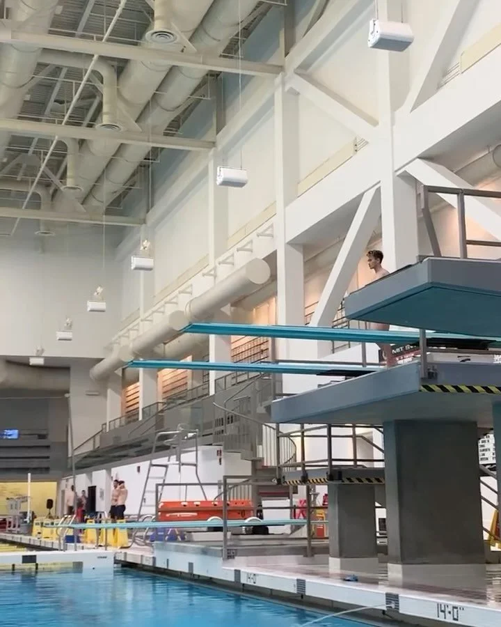 Patient Spotlight! Cameron has been a competitive diver since a very young age. His first incident was in high school in 2019 when he landed on the back of his head and neck from 3 meters, which caused him to have severe and constant headaches, as we