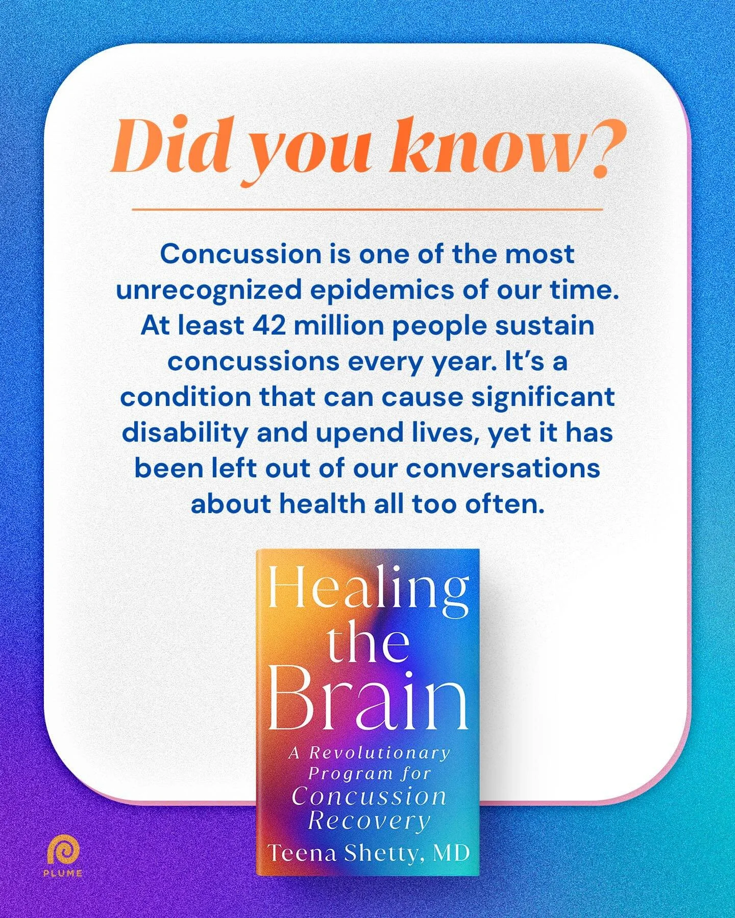 Concussion Fact #1
#concussion #mildtbi