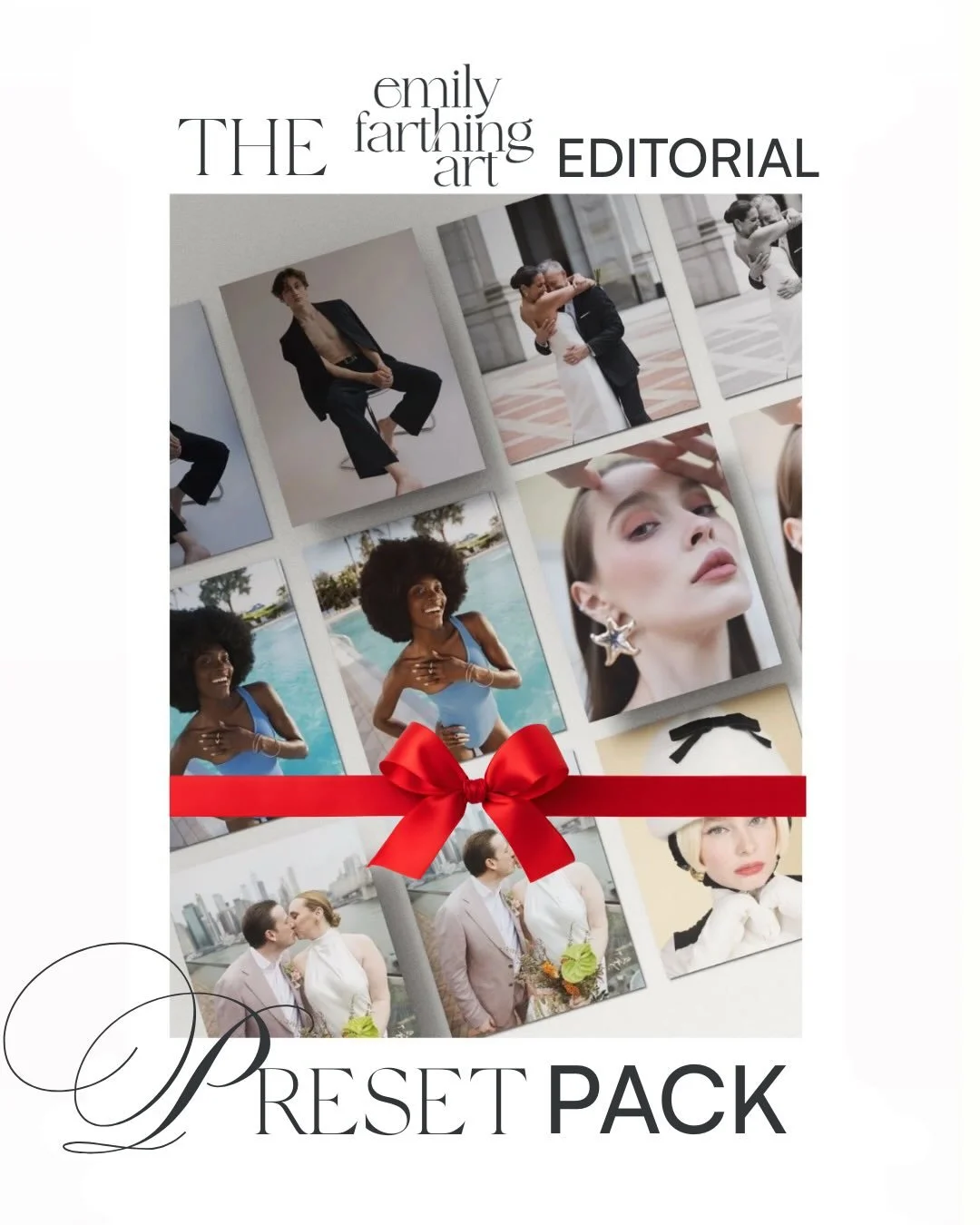 Transform your edits in one click.✨📸
My new Lightroom Editorial Preset Pack is finally here &mdash; 9 presets crafted from years of shooting fashion, weddings, and lifestyle portraits.
.
Perfect for studio or natural light, flash or no flash.
.
If y