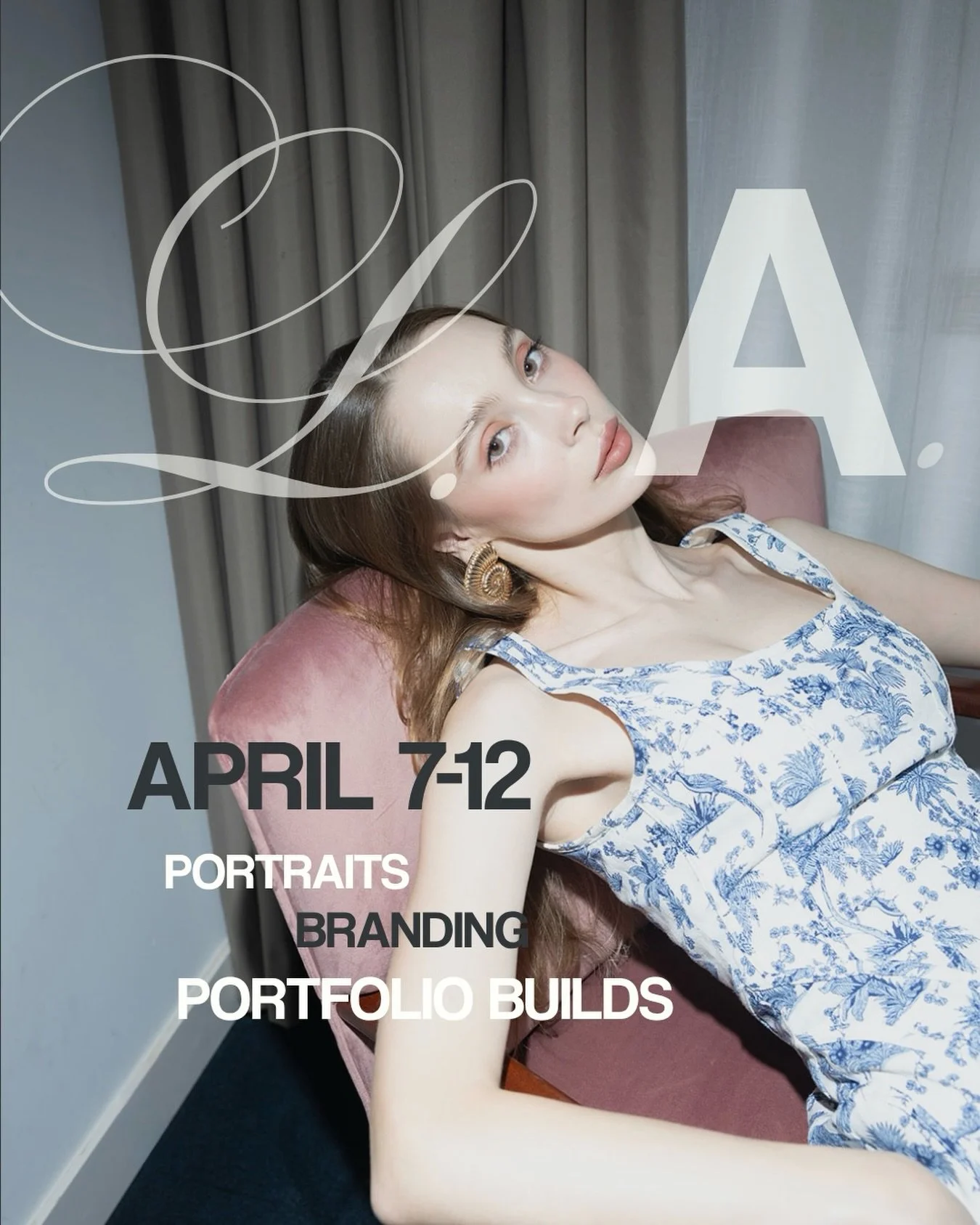 Heyyyy LA&hellip;.
.
Let&rsquo;s update your book &amp; branding 🪄📸 
.
.
So excited to heading west next week! 
Will be working out of a sunny DT studio on April 8th, and on location the other days. 🌊 
. 
.
DM for packages &amp; booking ✨
.
.
See 