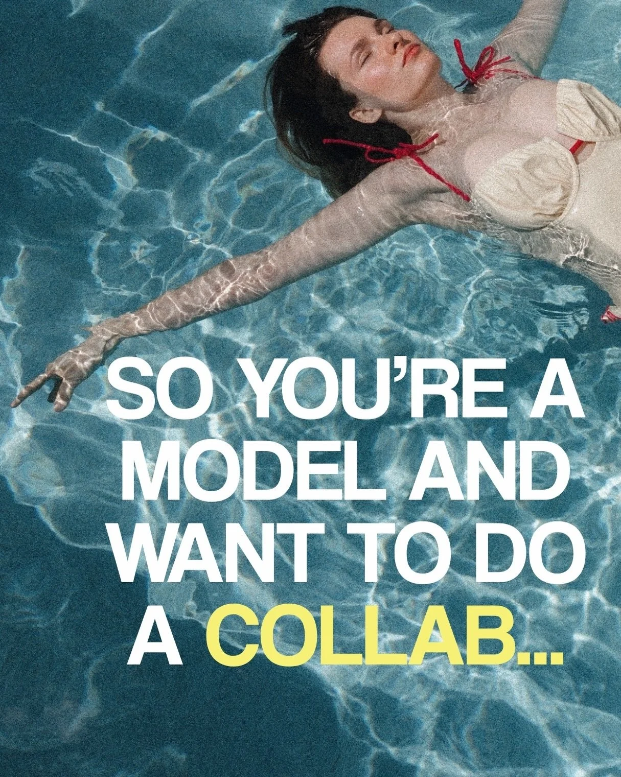 Swipe, save &amp; use ➡️

I am AMAZED at collab requests from people who have a private account, zero professional images, or send a one-line &ldquo;let&rsquo;s collab.&rdquo;

A collab is a trust relationship. 🫶🏼 So treat it like one. 

Which mean