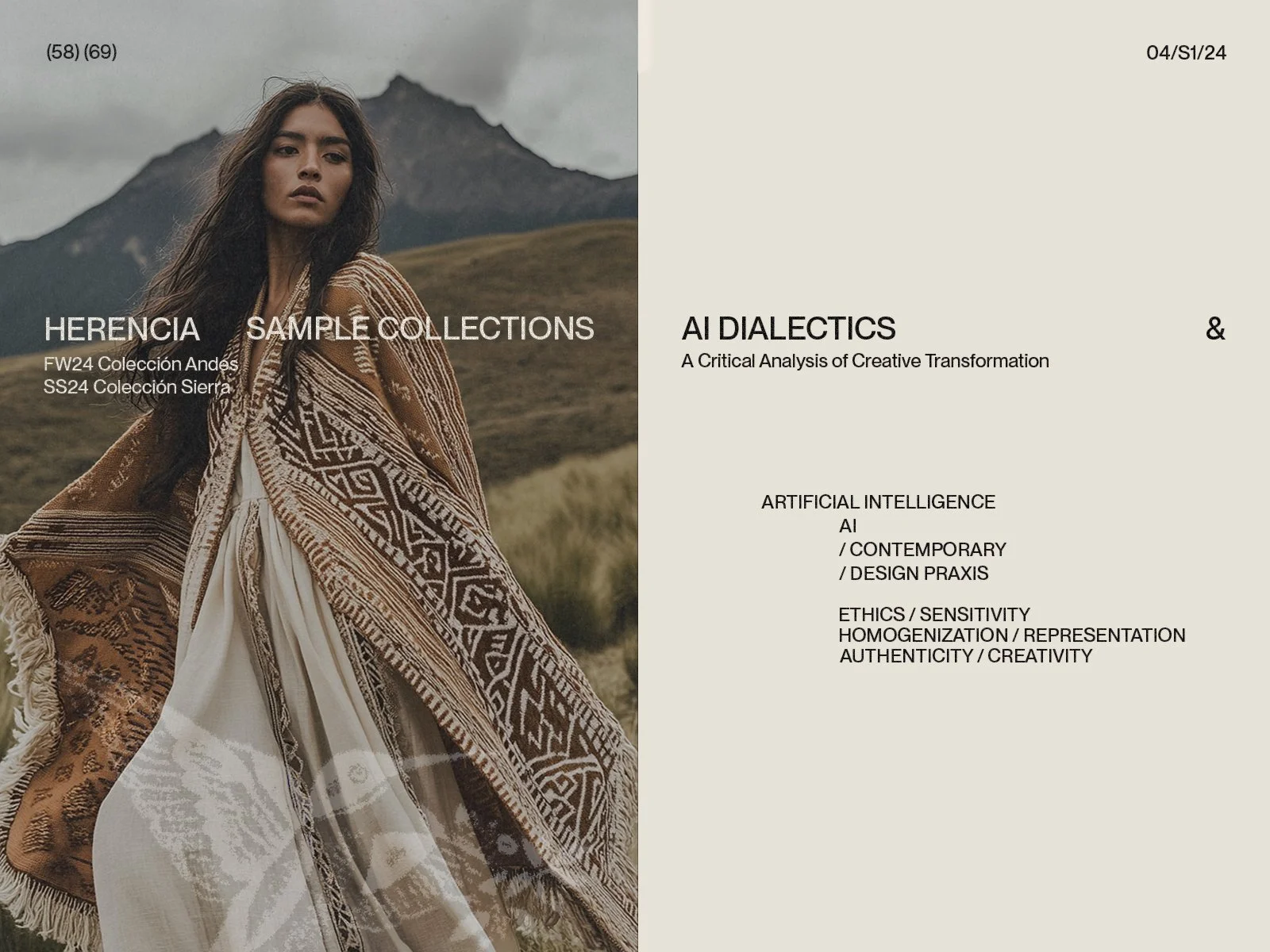 Dialécticas de la IA en la moda