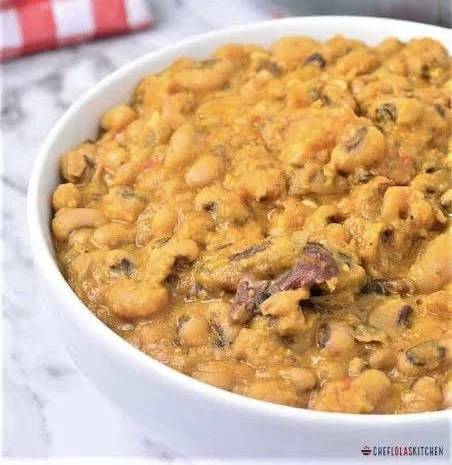 Ewa Riro / Bean Stew