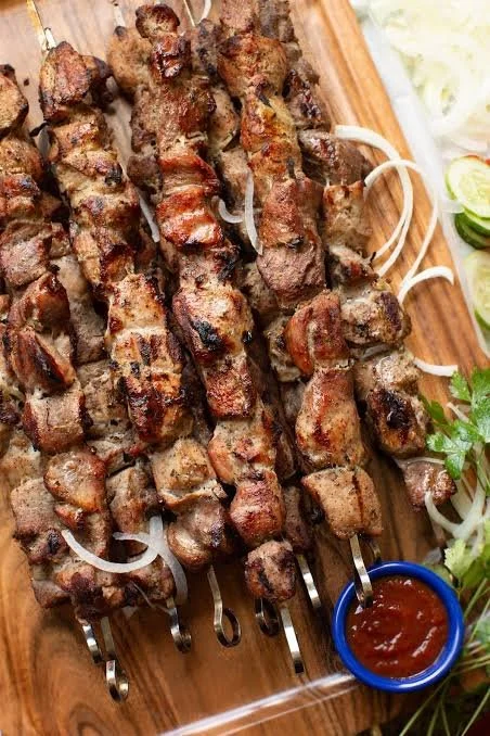 Nigerian Suya - Pork