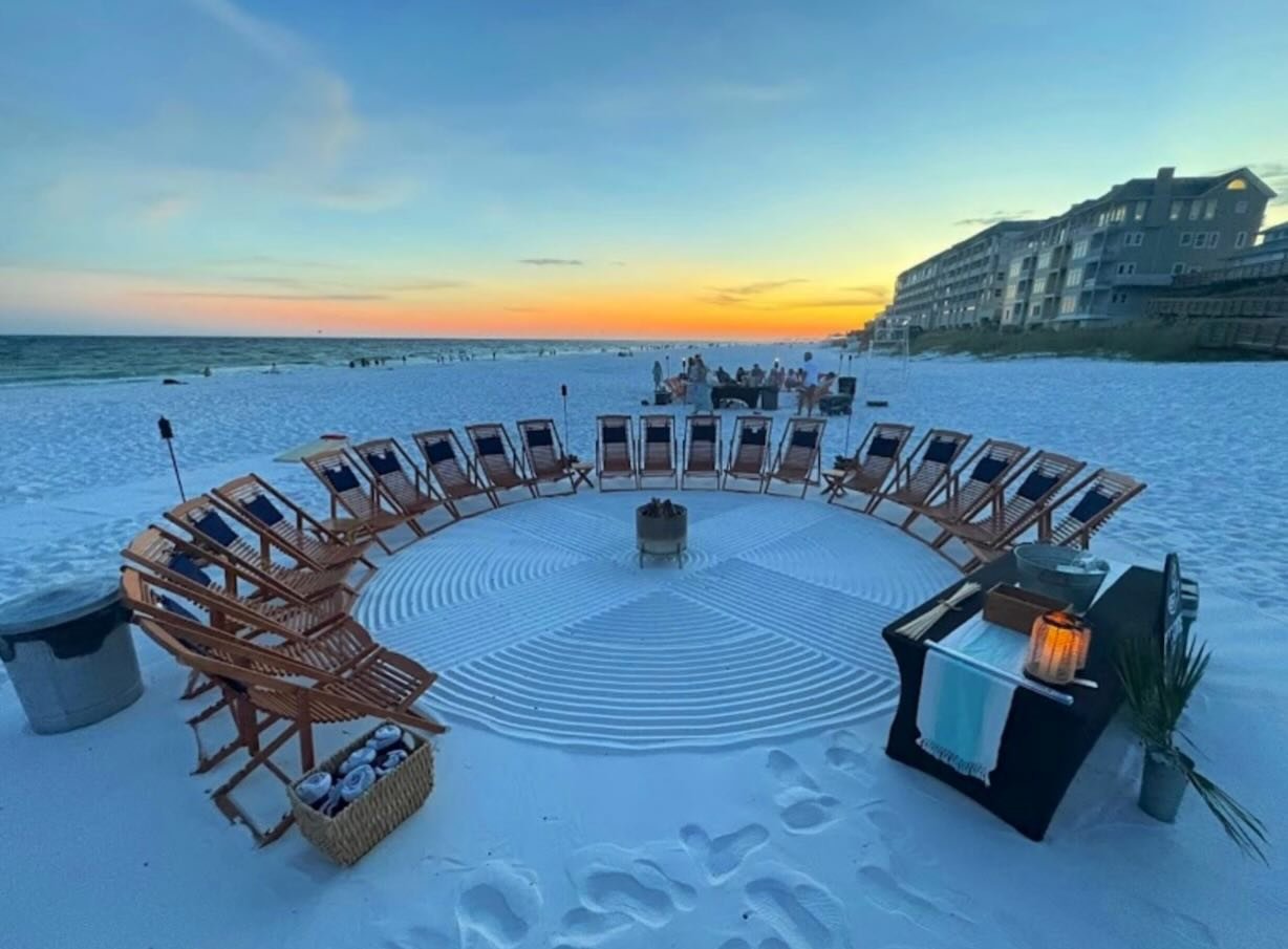 Fire up the night with us! 🔥 🌊 ✨ #30abeachbonfire #beachnights #dreamingofsummer #springbreak #lovefl