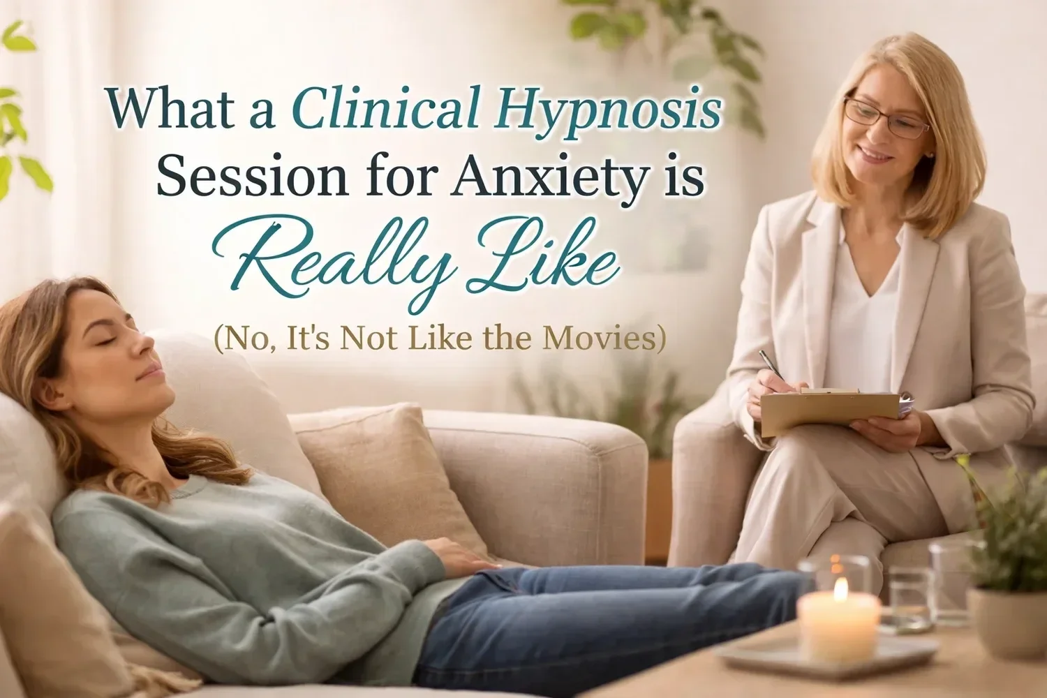What a Clinical Hypnosis Session for Anxiety is Really Like (No, It's Not Like the Movies)