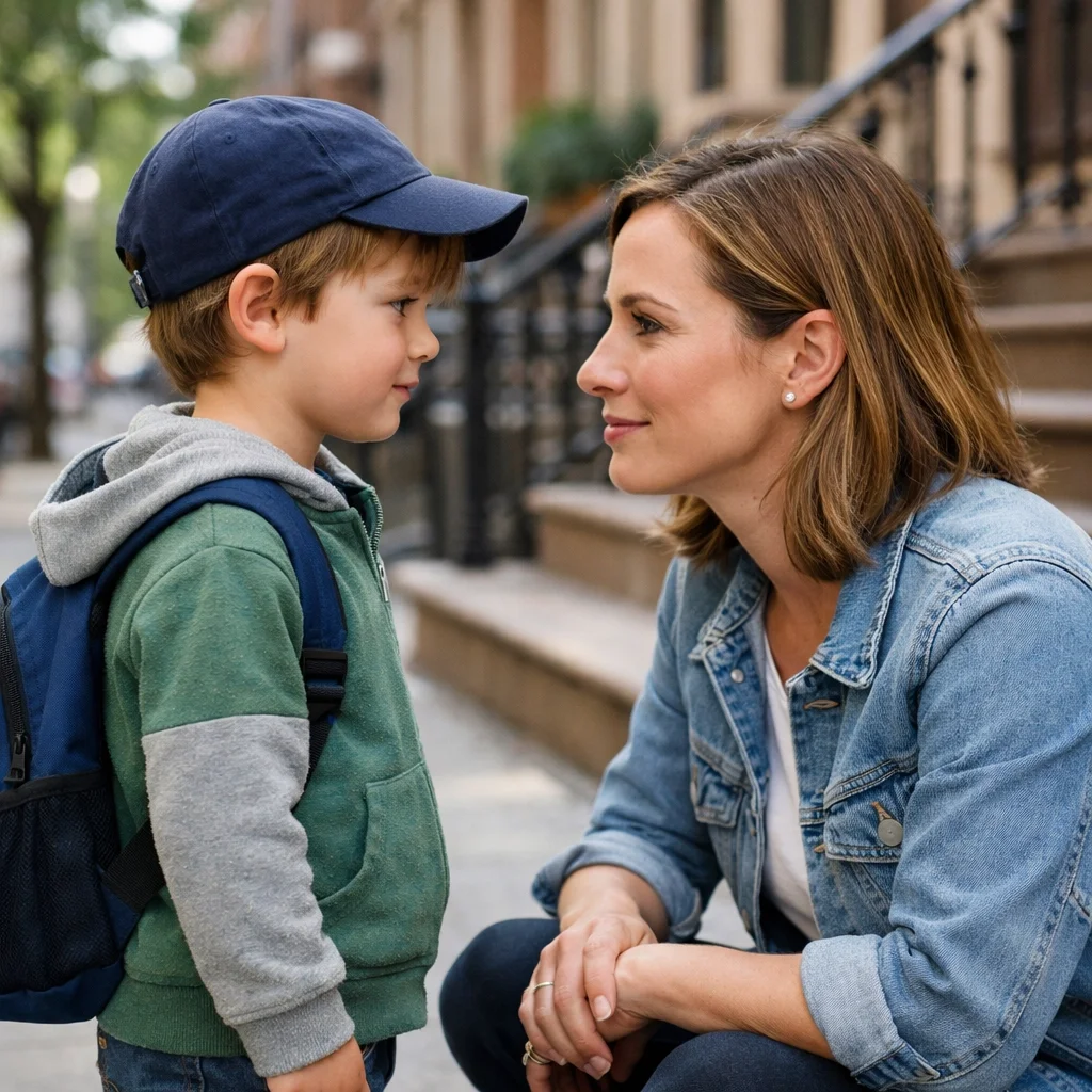 Online therapy in NYC helps parents practice eye-level connection with their children