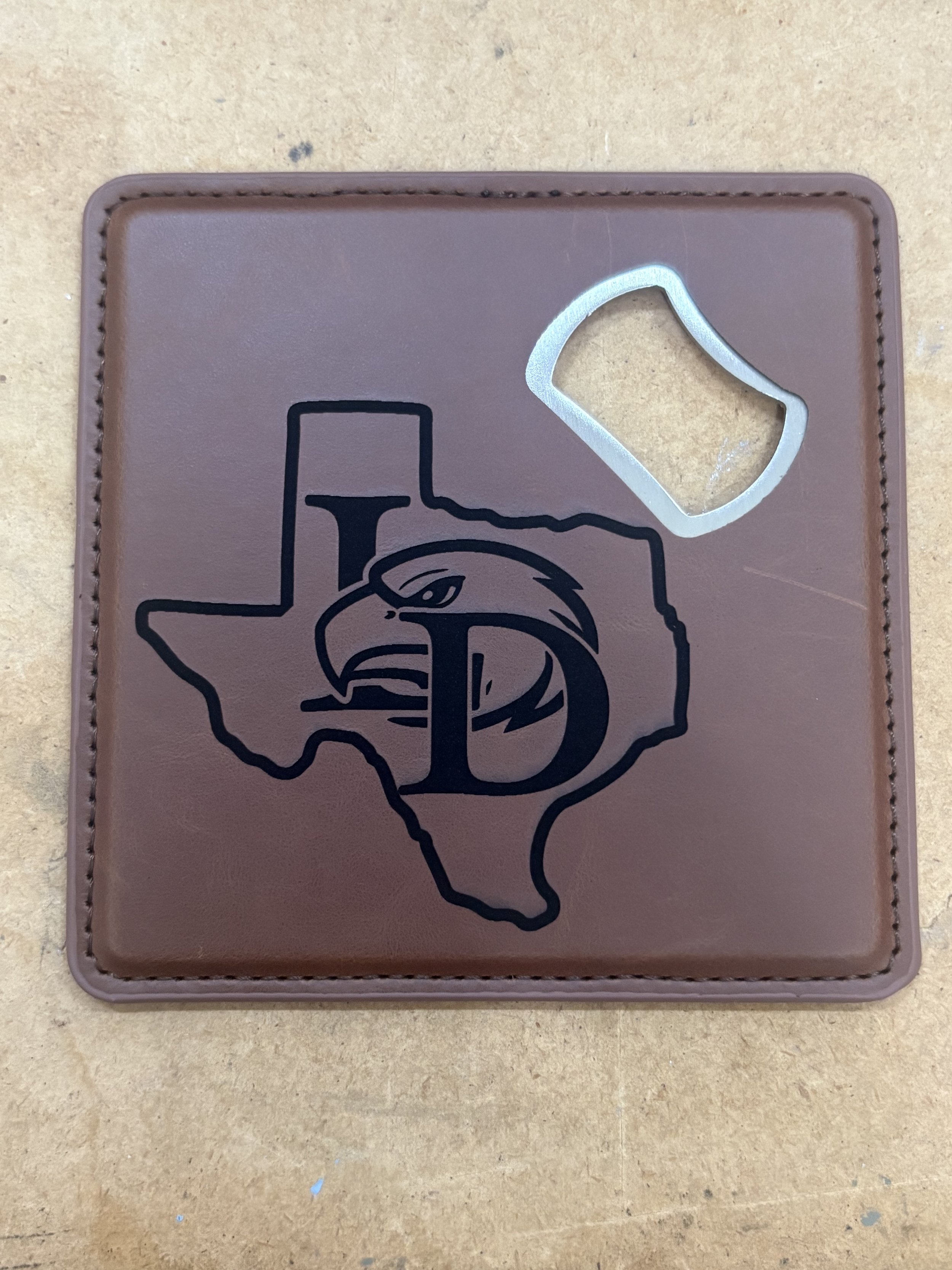 Laserette Bottle Opener Coaster