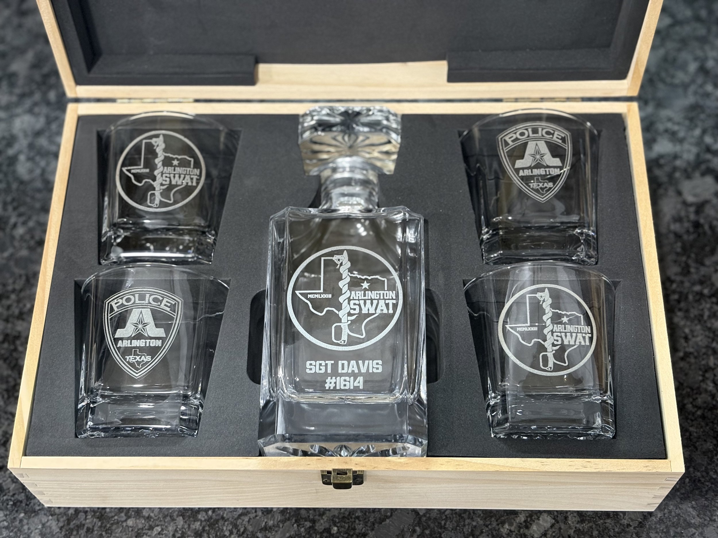 Glass and Decanter Giftset
