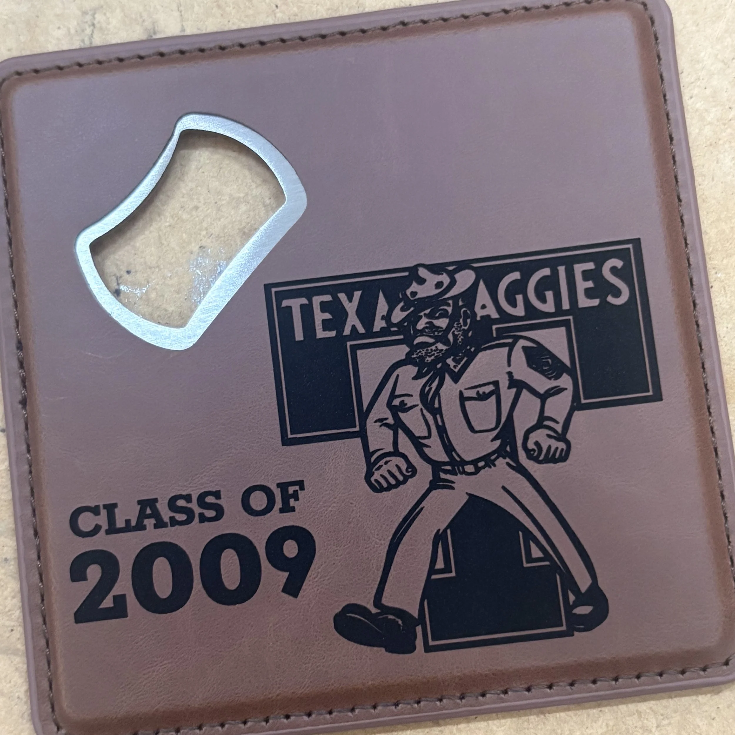 TAMU 09 Leather Coaster.jpg