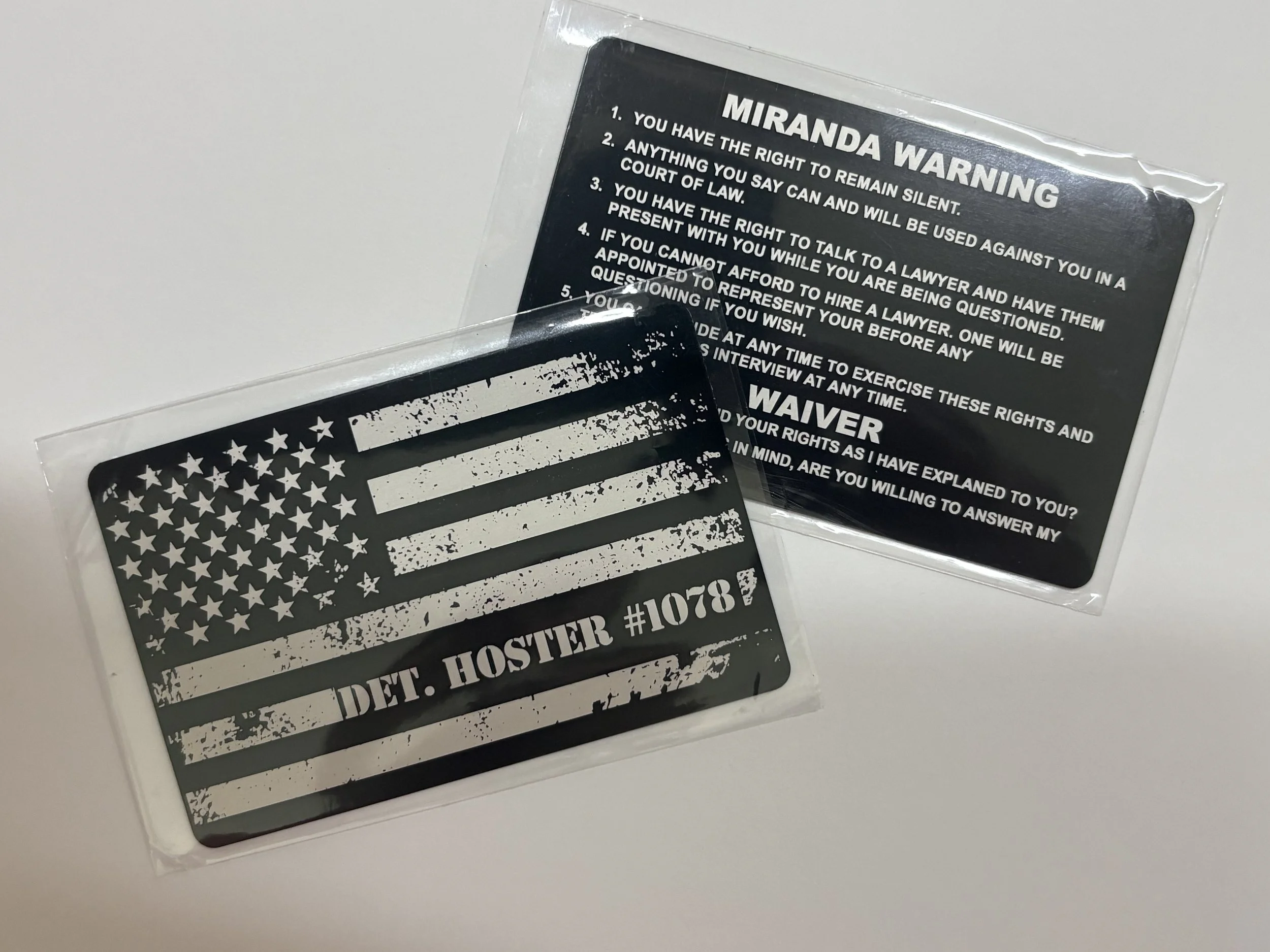 Miranda Cards