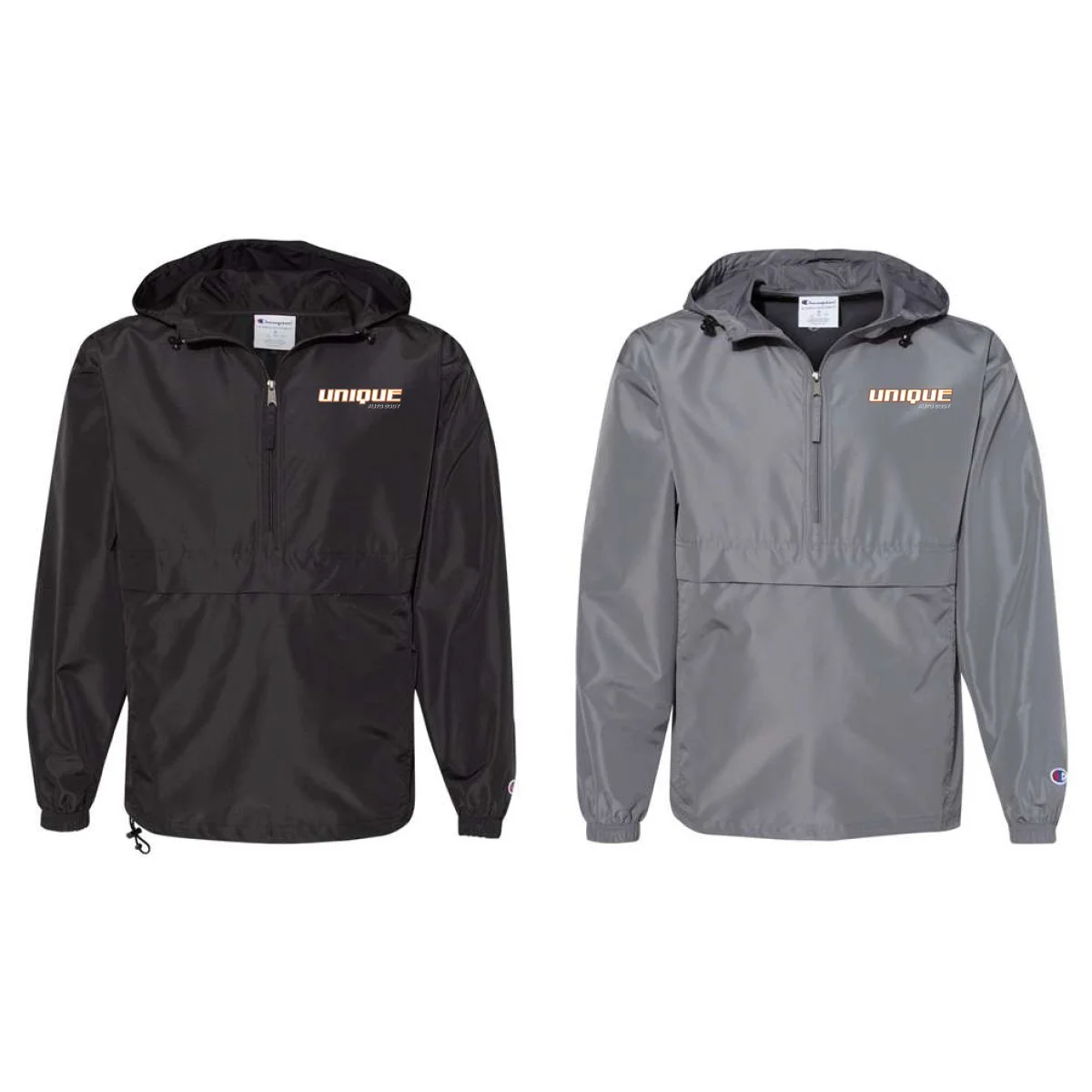 UNIQUE Champion Unisex Packable Anorak Jacket