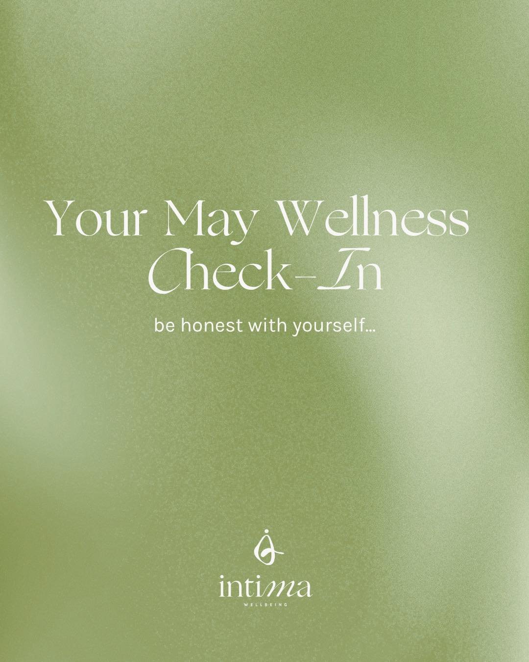 Your May check-in&hellip; and this time, be honest with yourself.

Are you brushing things off as &ldquo;normal&rdquo;?
Are you putting yourself last again?
Do you actually feel like YOU right now?

Because feeling uncomfortable, disconnected, or uns