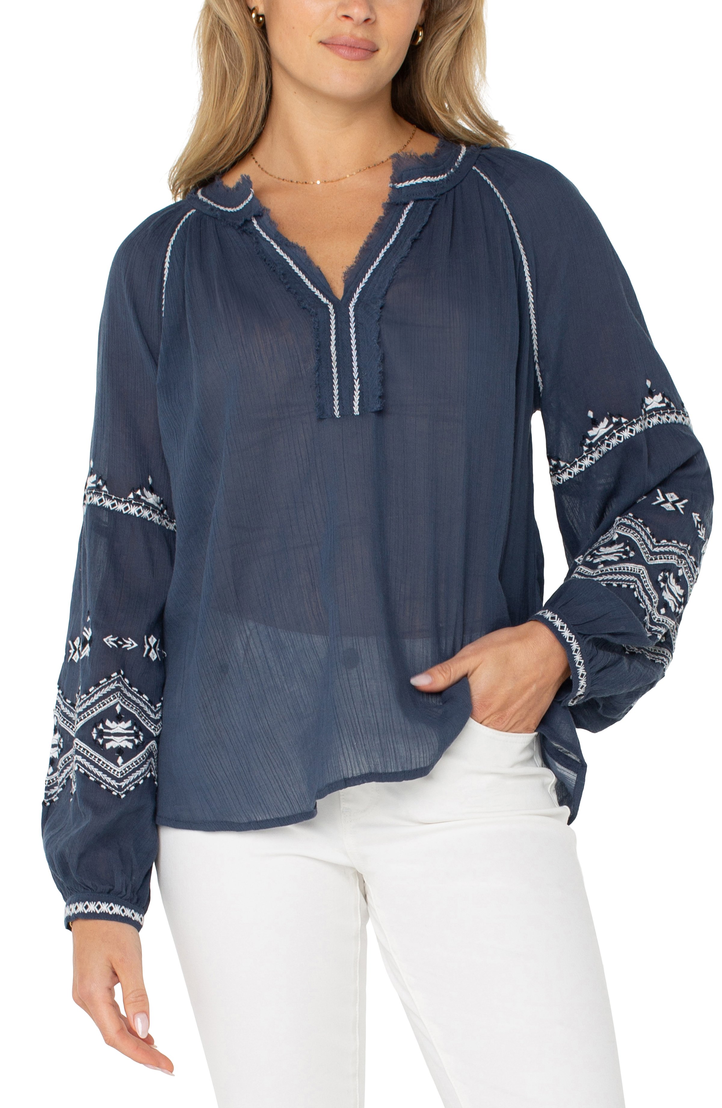 LIVERPOOL RAGLAN BLOUSE