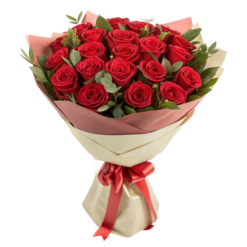 3 Dozen Wrapped Roses