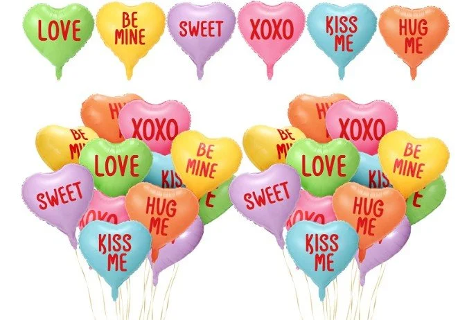 Conversation Heart Balloon- 18"