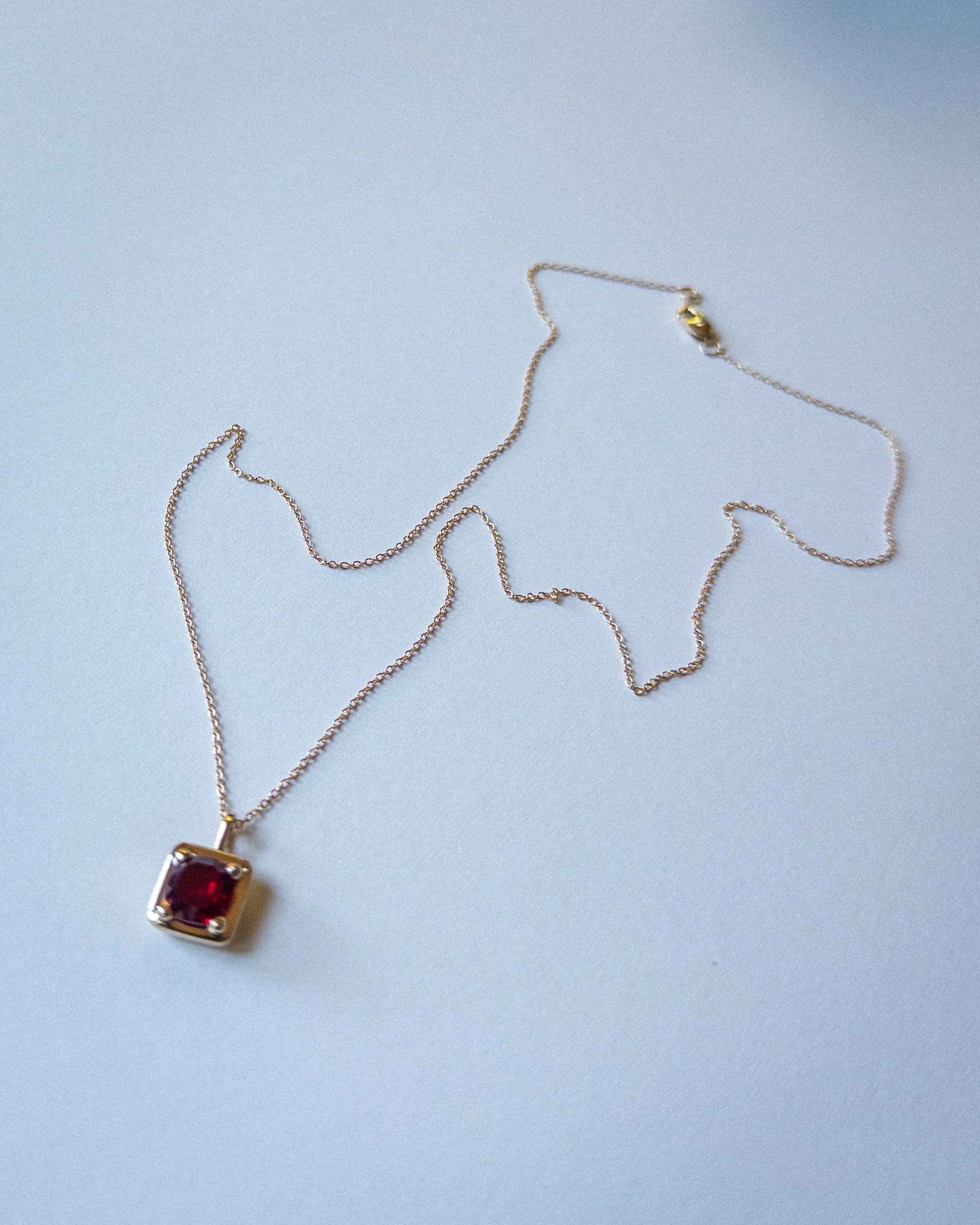 malia - ruby necklace