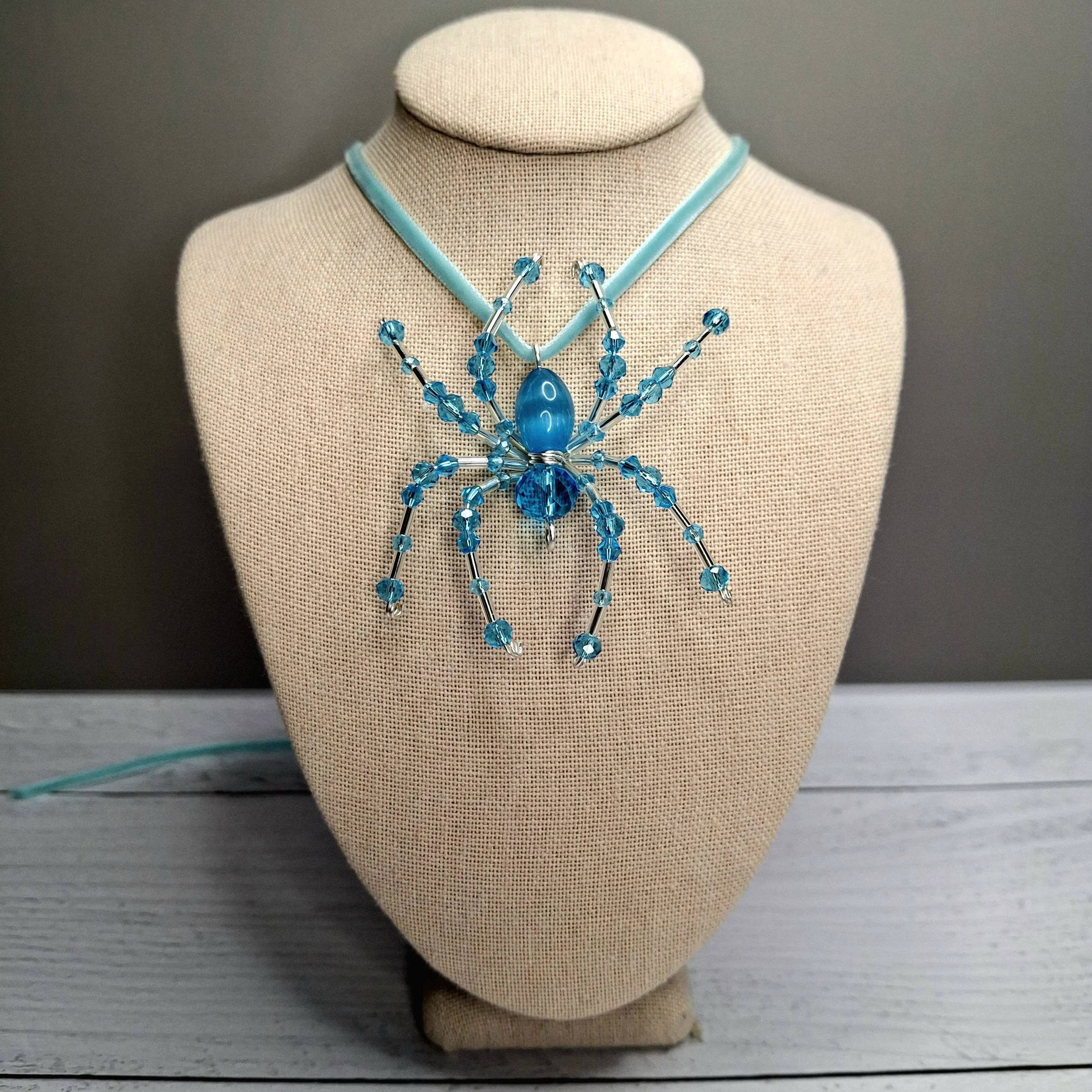 Moonglow Spinner - Aqua Blue