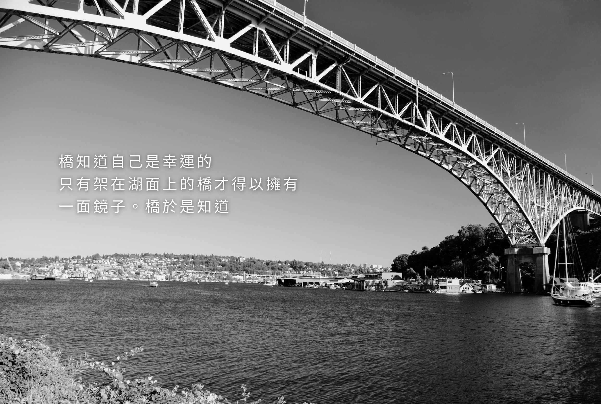 湖面上的橋 ——側寫 Aurora Bridge