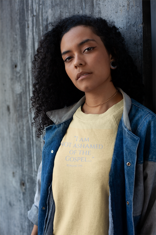 I Am Not Ashamed of the Gospel Sweatshirt