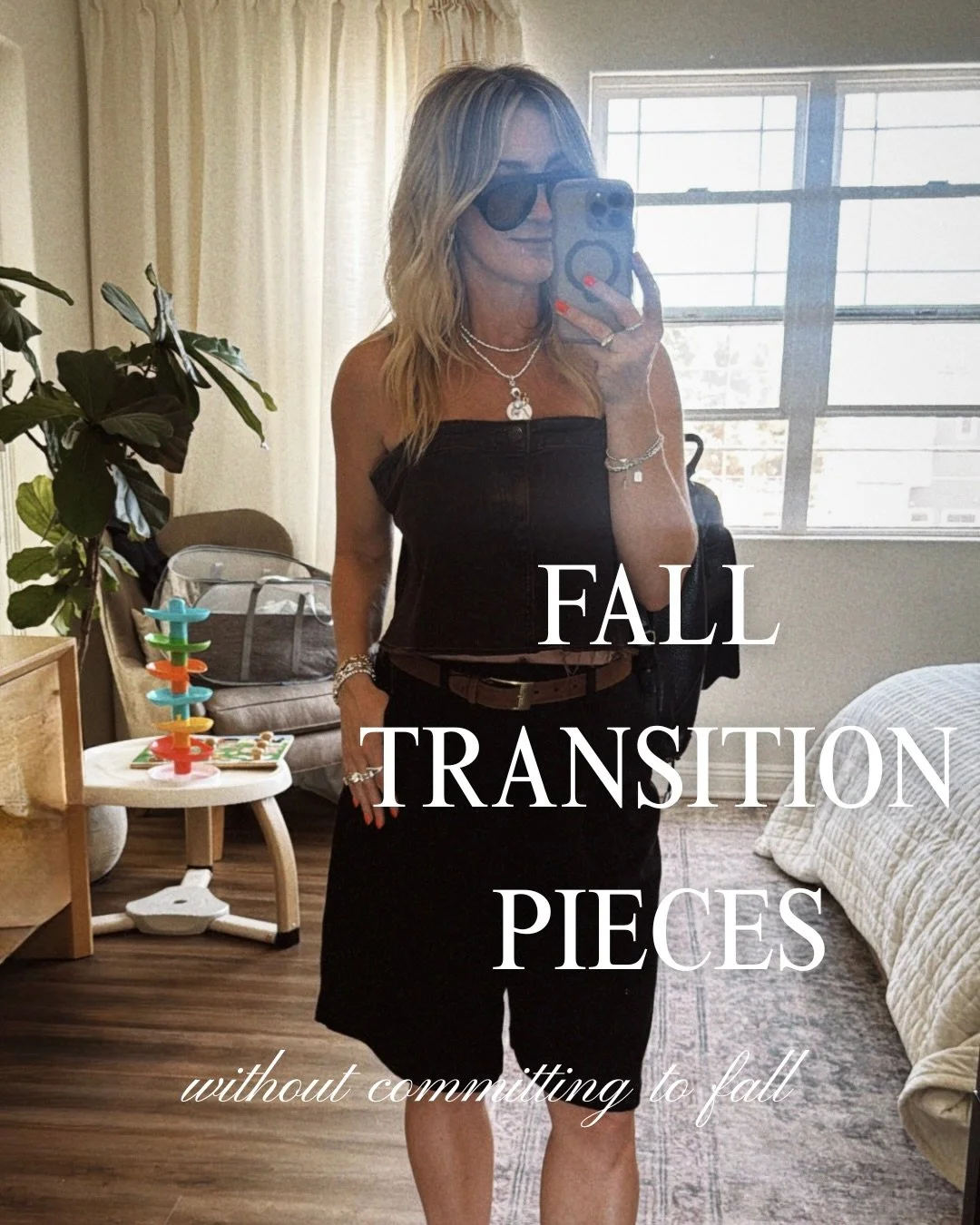 Yes, I know it&rsquo;s only August. But if you&rsquo;re going to shop, start with the pieces that will carry you into fall.

My favorite season: fall transition.

 Comment SHOP and I&rsquo;ll send you my edit of the best wear-now, wear-later pieces.
