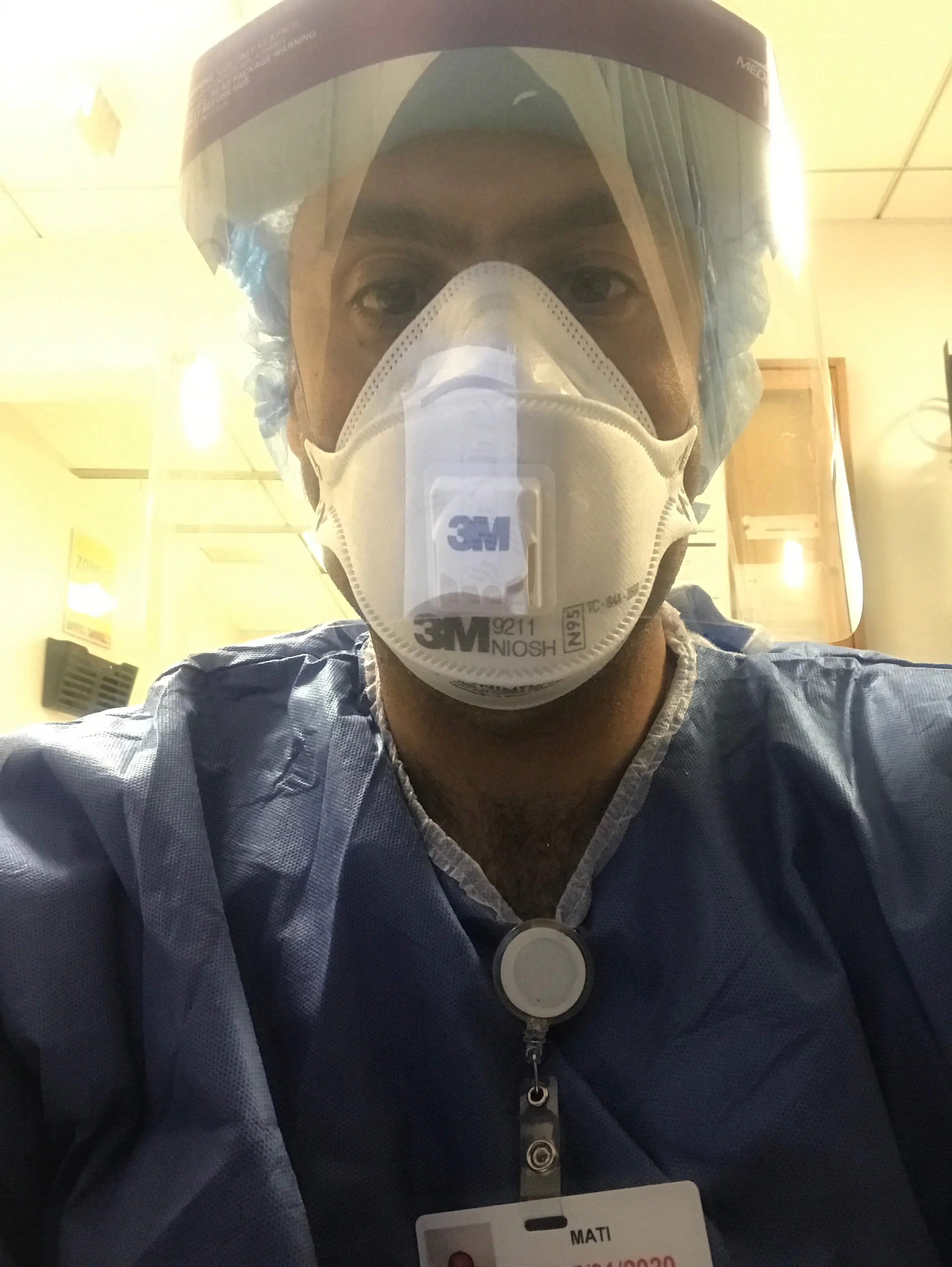 First Wave COVID PPE in NYC