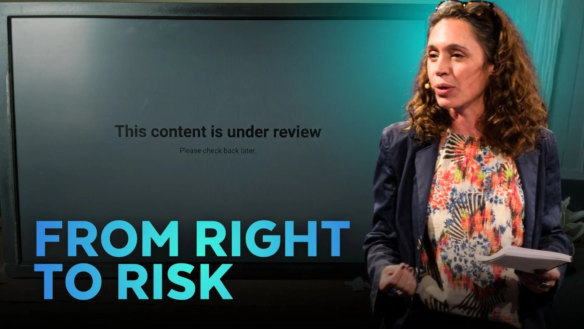 How free speech became a ‘risk problem’