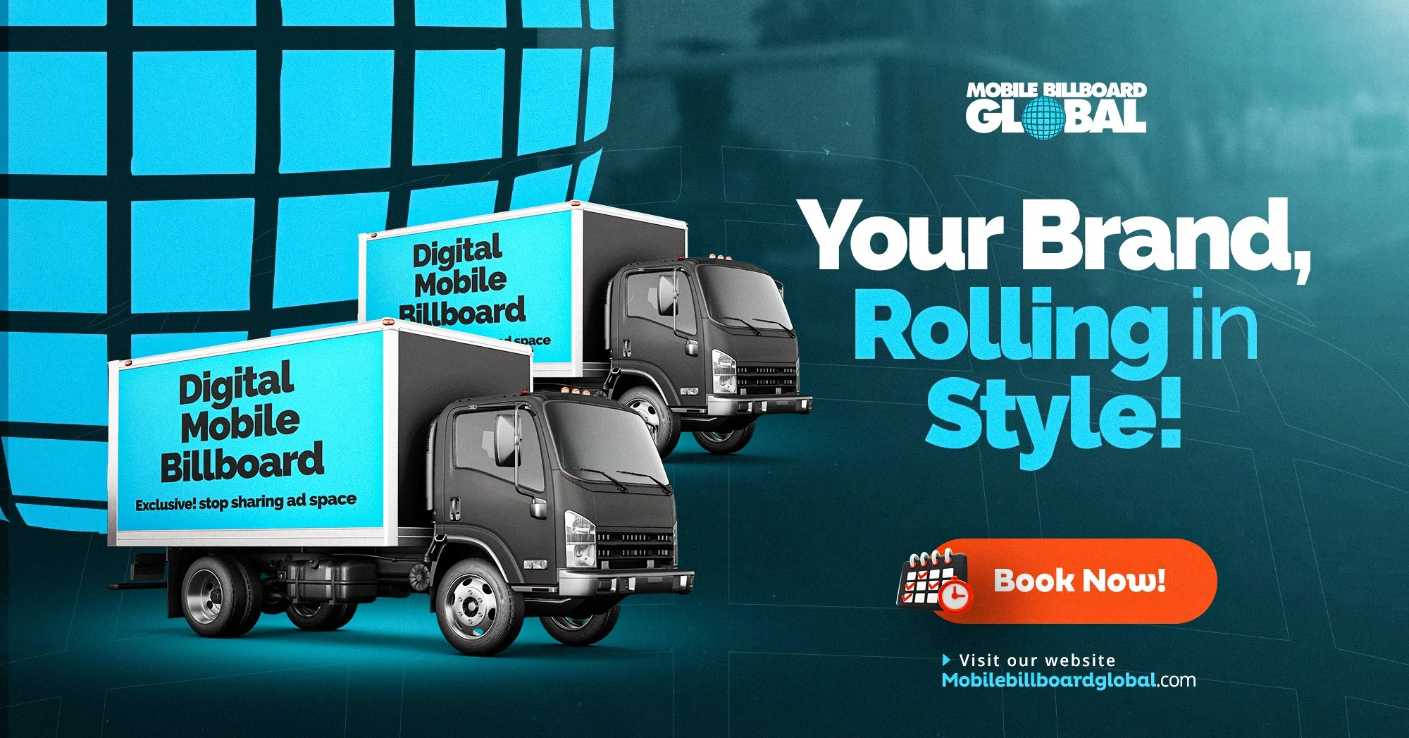 The unmatched power of a digital billboard truck — real-time visuals, dynamic movement, and city-wide impact that traditional billboards can’t match.