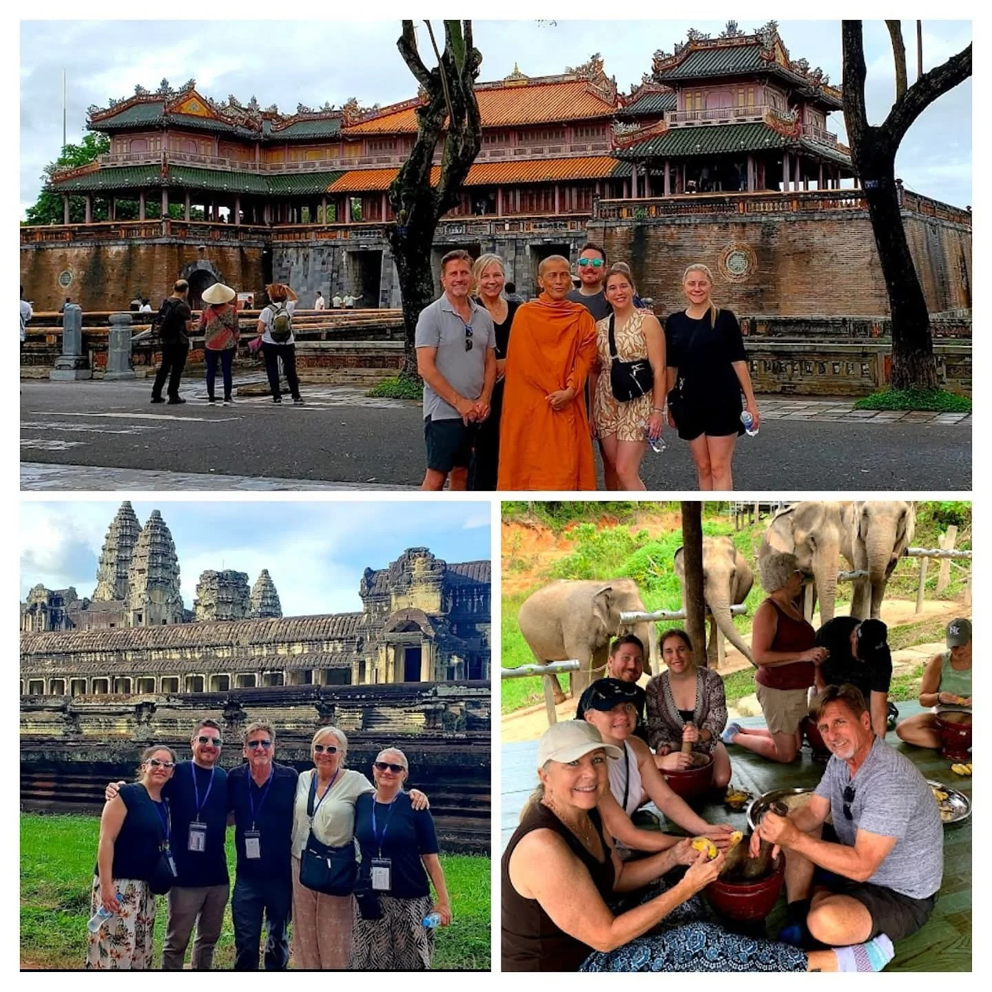 Throwback Thursday to a recent client trip! Our wonderful clients enjoyed a two week adventure to Thailand, Cambodia and Vietnam. #asiatravel #vietnam #cambodia #thailand #happyclients #throwbackthursday #travelwithus #thetimelytraveler