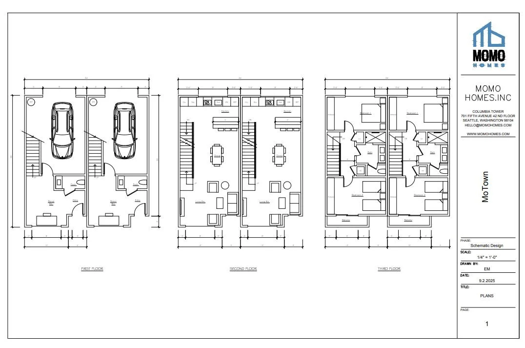Mo Town Floor Plans