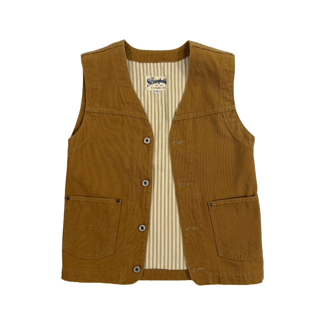 Vintage Canvas Vest