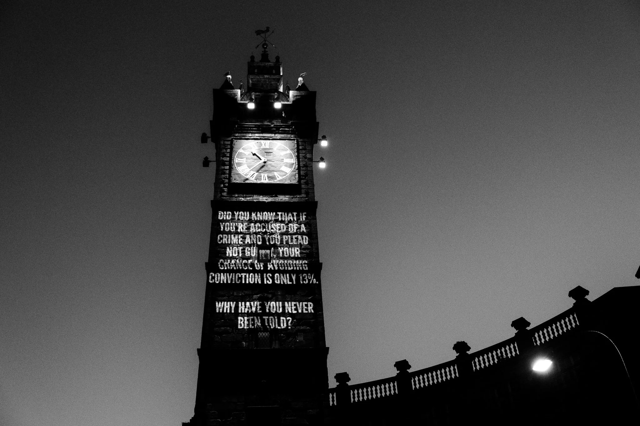 the system's grimm; guerilla light installation w/ anne flynn (2021)