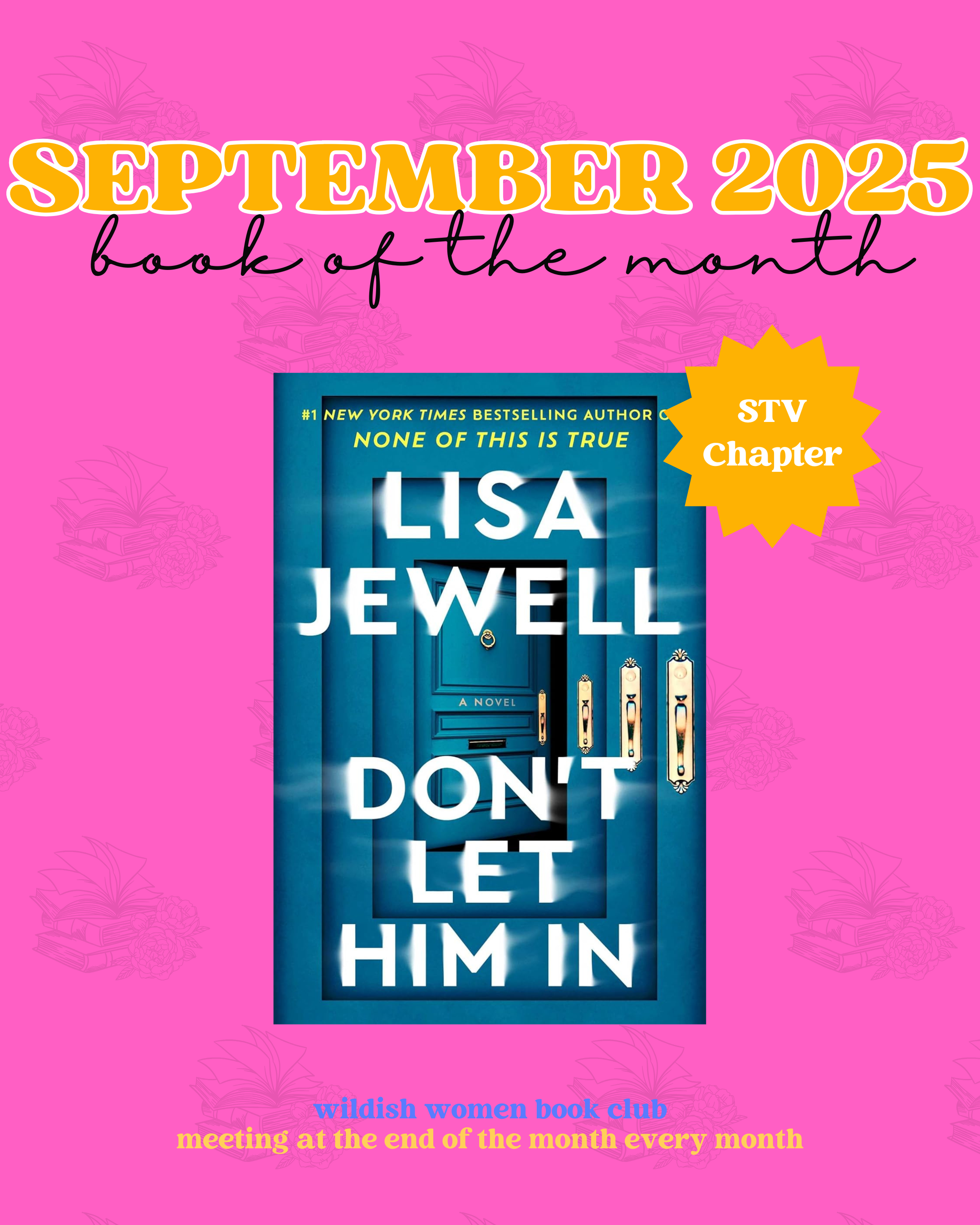 September Book Club | STV Chapter