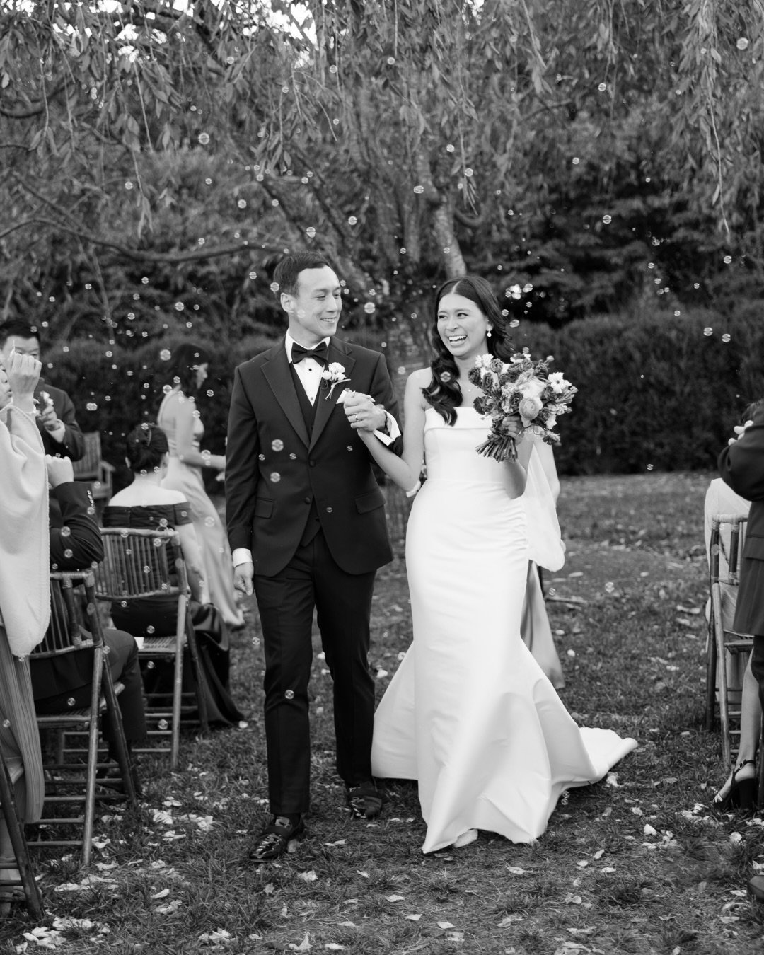 A perfectly classic fall wedding that ends in a party-style reception with Grimace delivering McDonalds&rsquo; happy meals as late night bites for the guests?! Oh and don&rsquo;t forget the ramen on the side! Count me in.

Planner: @jlmdesignandevent