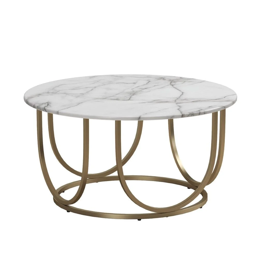 Marble/Gold Coffee Table