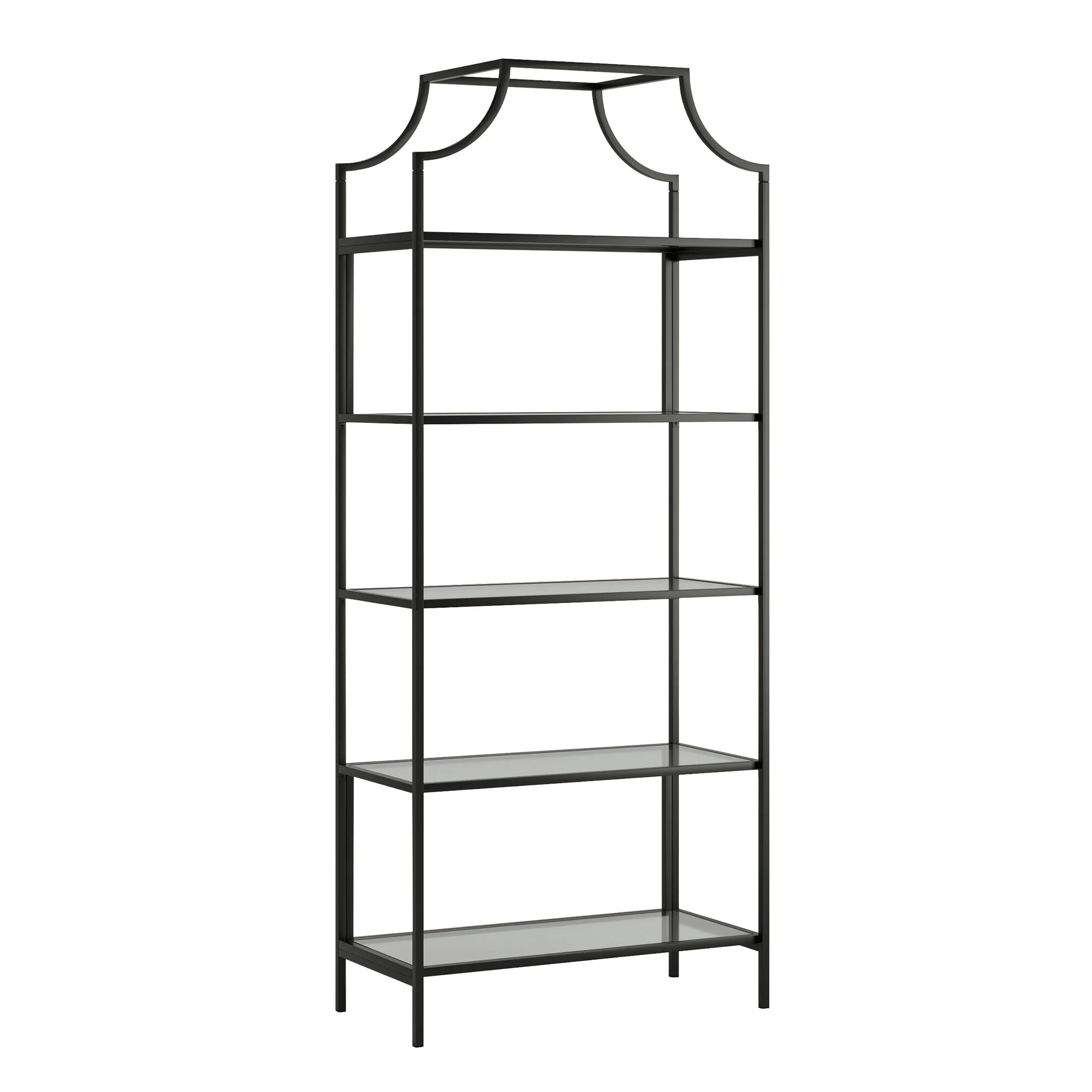 Black Shelf (4)30” x 14” x 71”