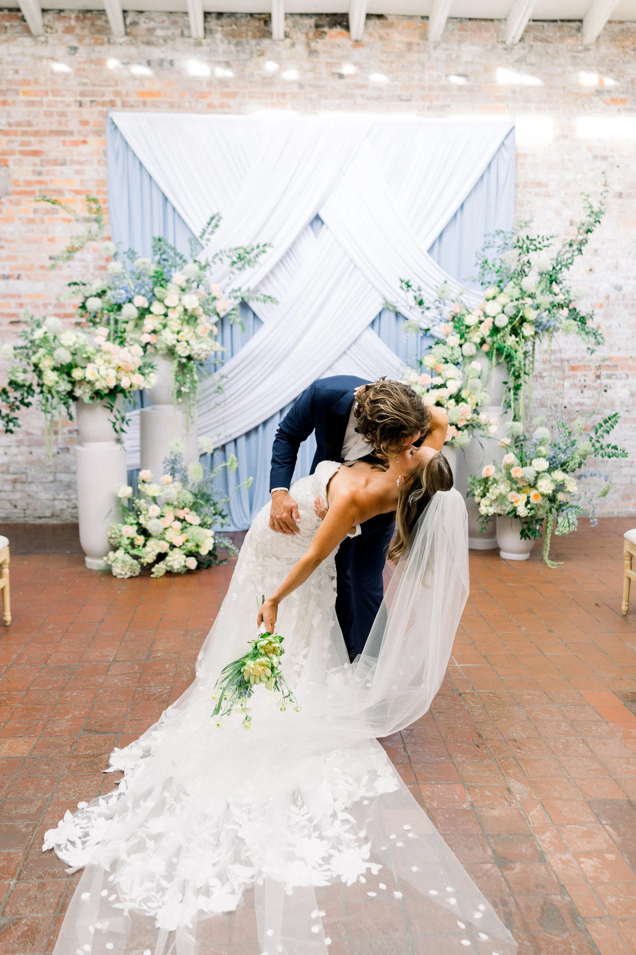 A Dreamy Blue &amp; White Styled Shoot at Bakery 105