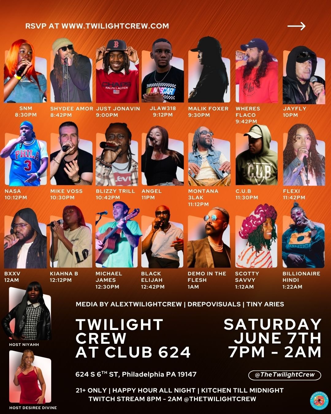 Twilight Crew at Club 624
