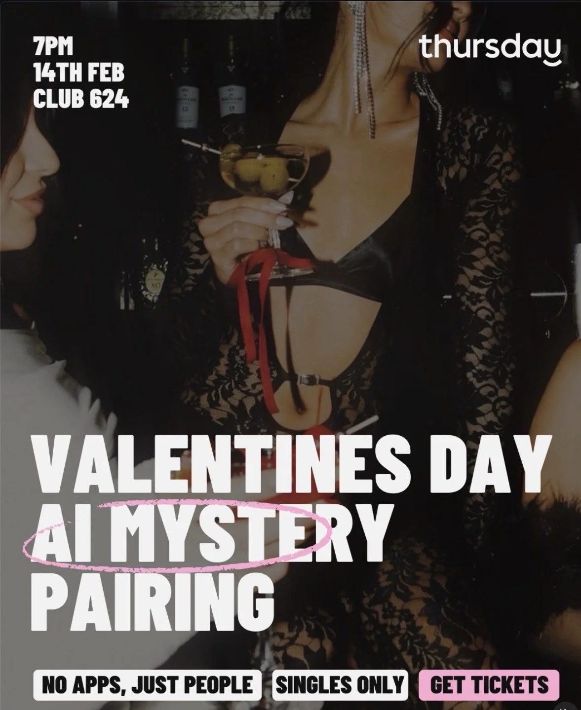 Valentines Day Singles AI Mystery Pairing