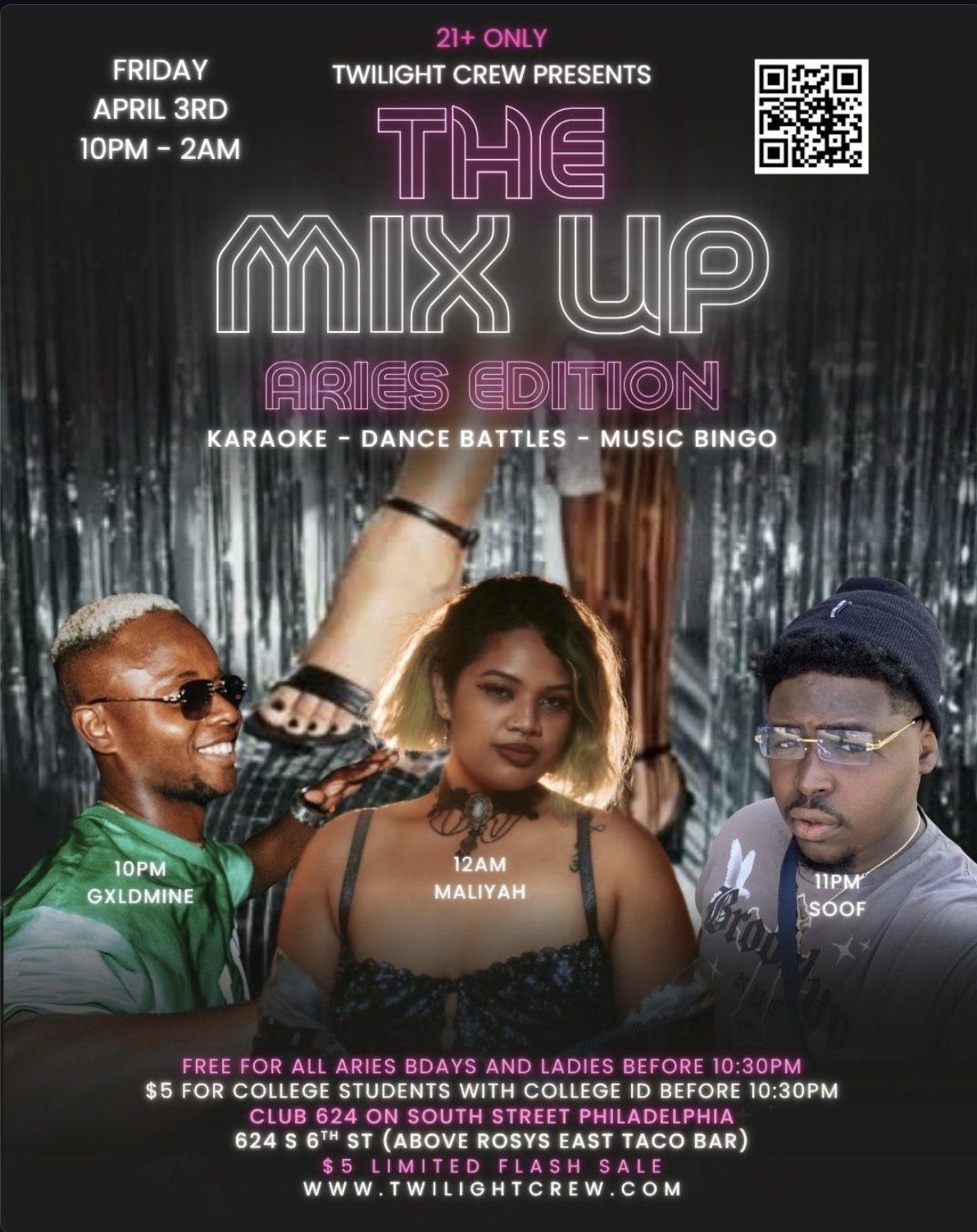 The Mix Up Dance Party (Aries Edition)