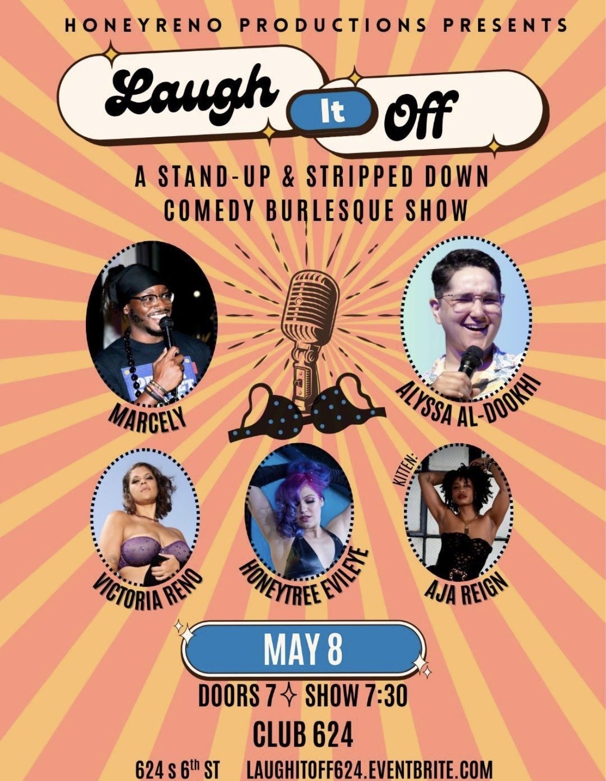 Laugh It Off: Stand Up Comedy & Burlesque