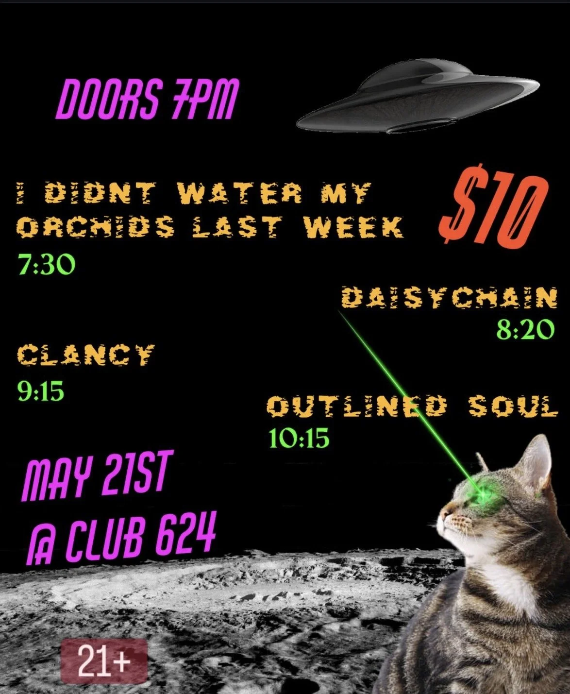 Clancy, Outline Soul, ididntwatermyorchidlast week, DaisyChain
