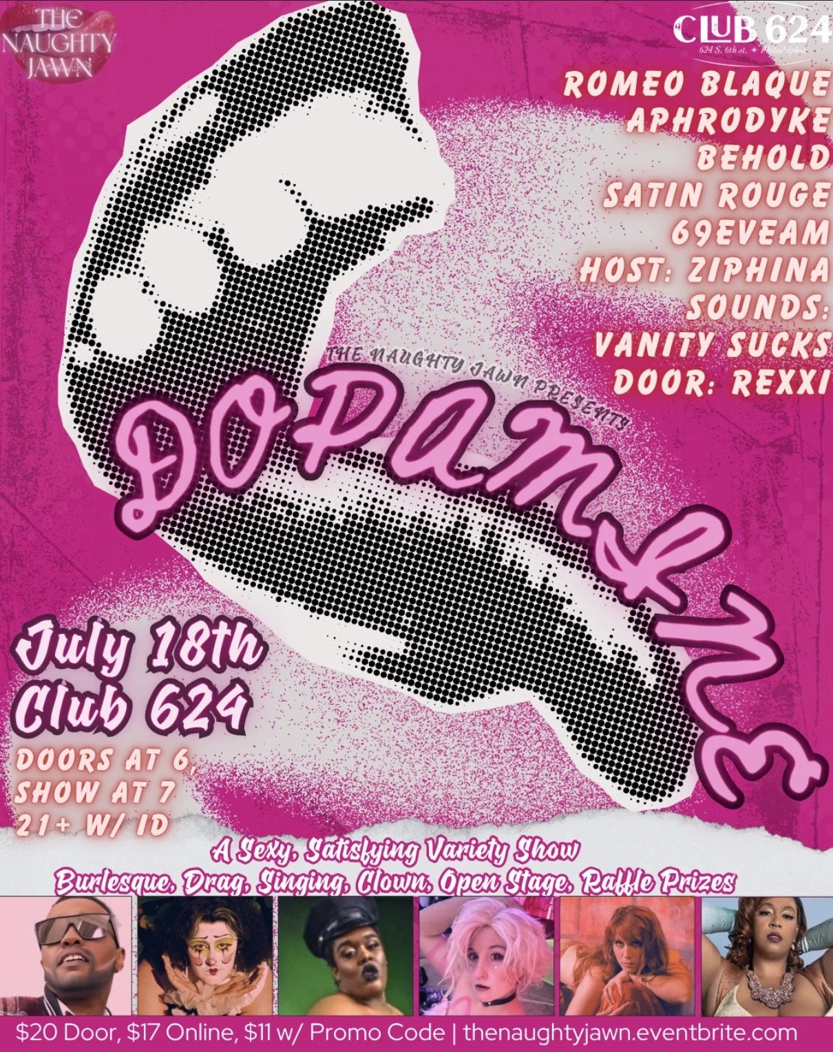 DOPAMINE: A Naughty Jawn Variety Show!